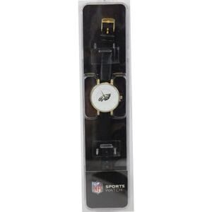 NFL EAGLES WOMEN'S BLACK LUNAR WATCH LICENSED NEW PHILADELPHIA NFL